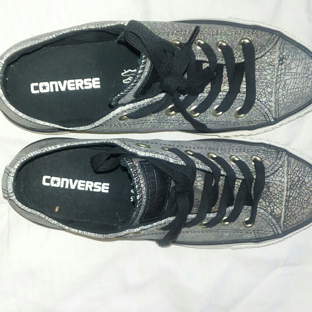 Converse "Oil Slick" Sneakers Never Worn